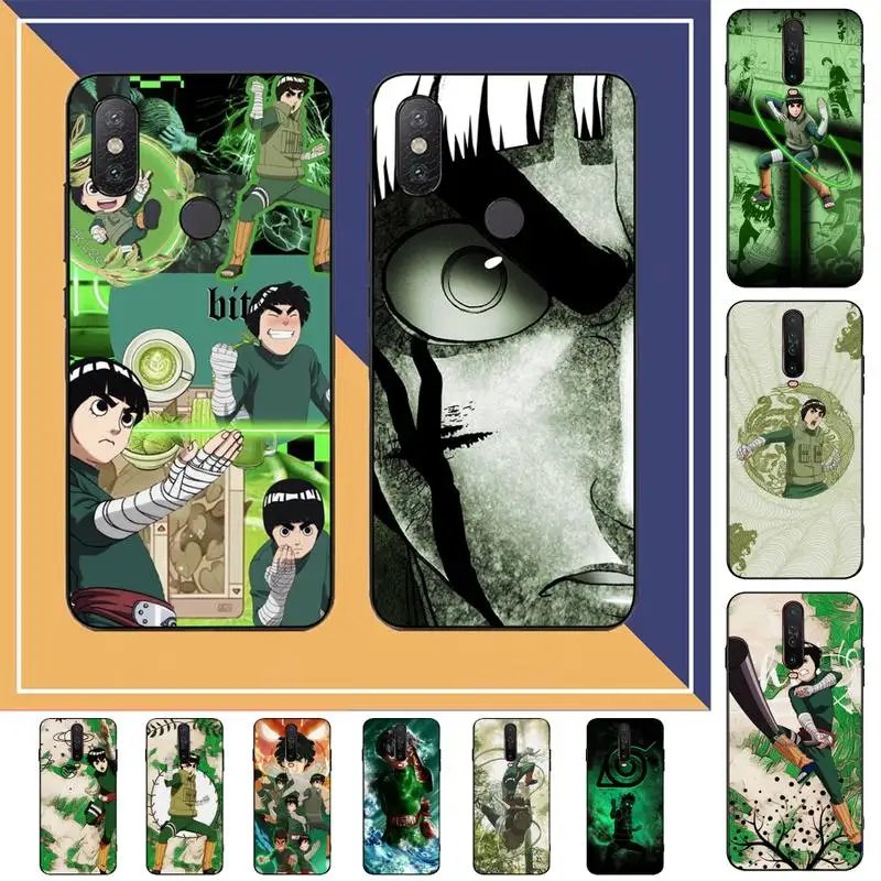 

BANDAI Naruto Rock Lee Phone Case for Redmi Note 8 7 9 4 6 pro max T X 5A 3 10 lite pro