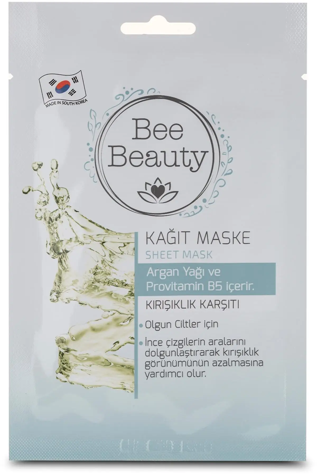 

Бренд: Bee Beauty Paper Mask, Антивозрастная Категория: маска для лица