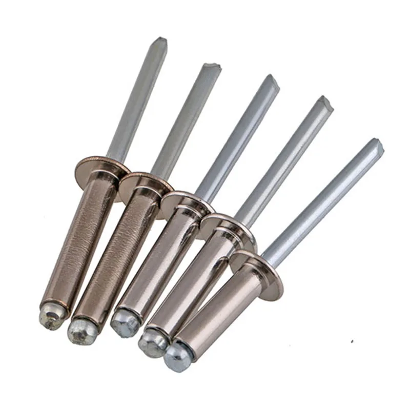 Поп-заклепки из нержавеющей стали 304 с круглой головкой открытые полые потайные