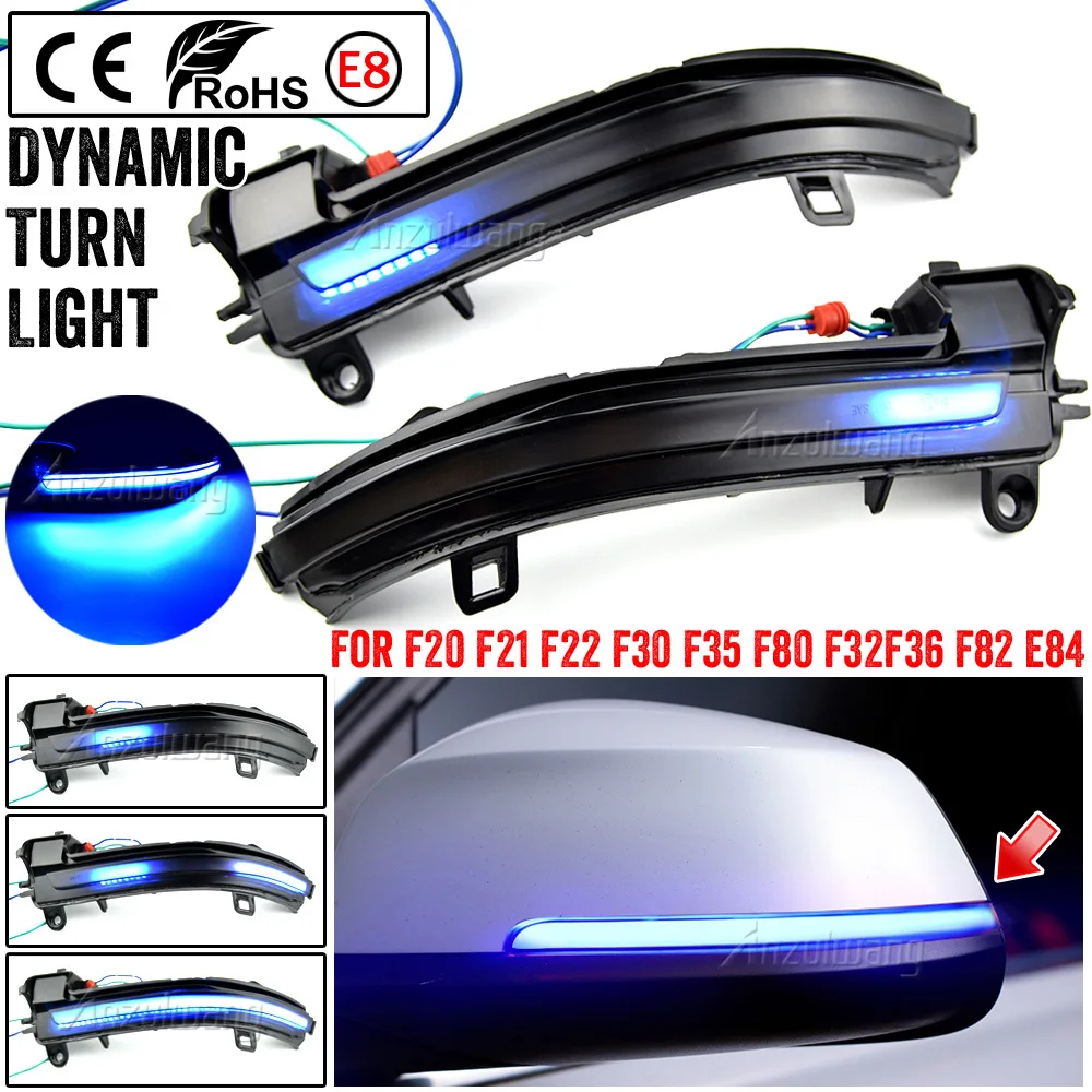 

Dynamic Blinker Turn Signal LED light for BMW F20 F30 F31 F21 F22 F23 F32 F33 F34 X1 E84 F36 1 2 3 4 F87 M2