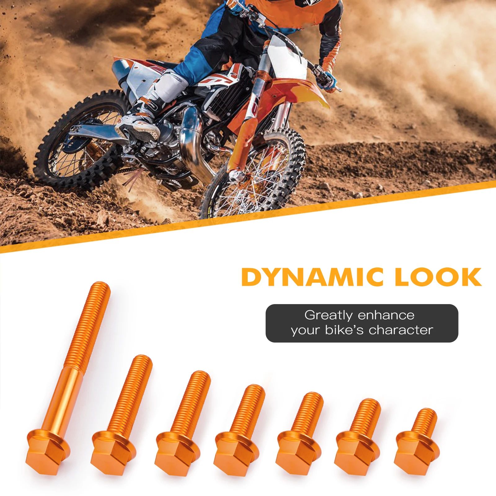 NICECNC для KTM EXC 300 250 XCW 2020 2021 2022 M5 M6 Комплект болтов двигателя Винты крышки водяного