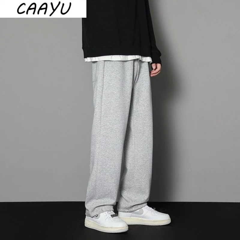 

Sweatpants Mens Straight Pants Large Size Male Loose Black Casual Pants Streetwear Sport Trousers Joggers Oversize Sports