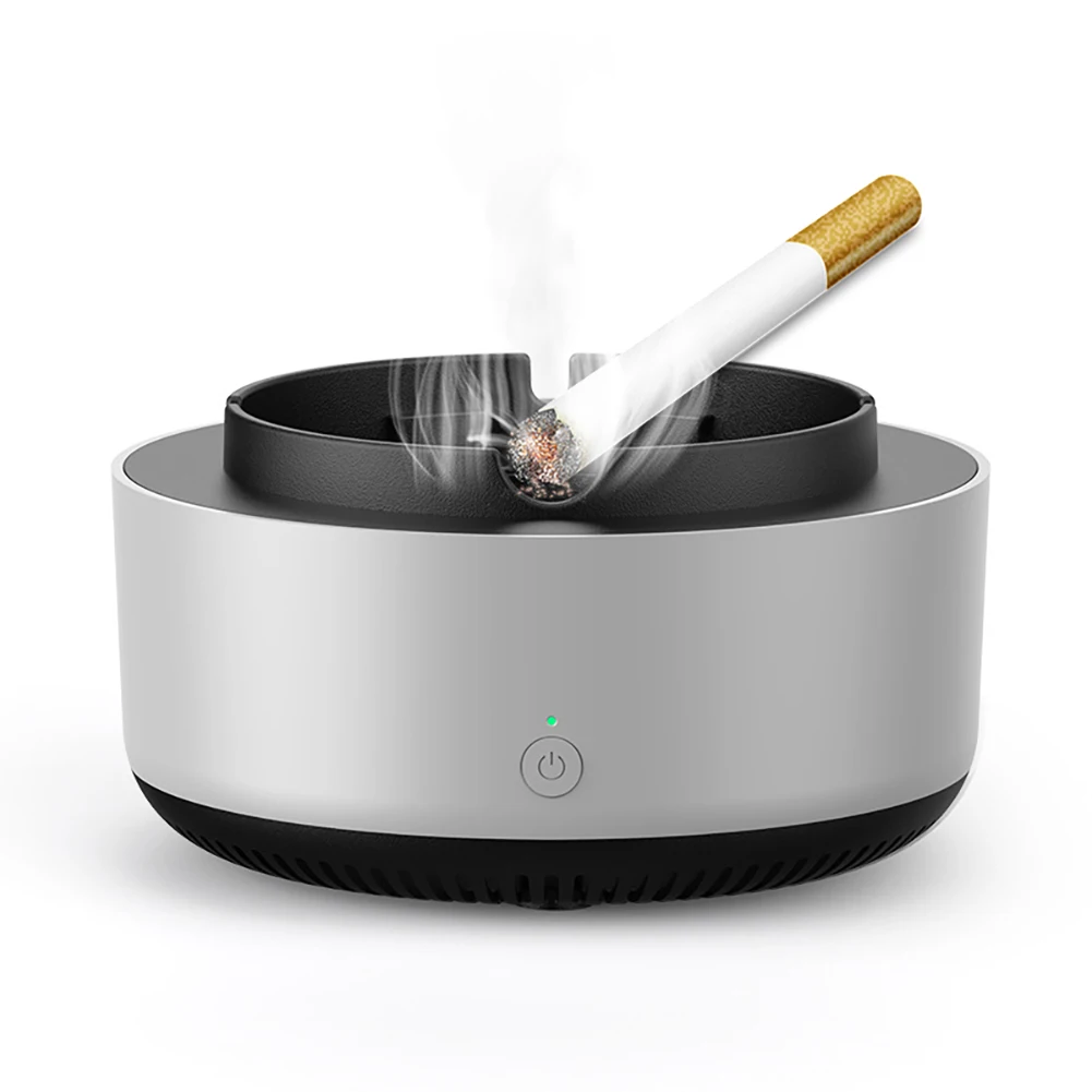 

Air Odor Ashtray Purifier Smoking Automatic Smoke Function Anion With Accessories Ashtray Multipurpose Removal Ashtray Purifier