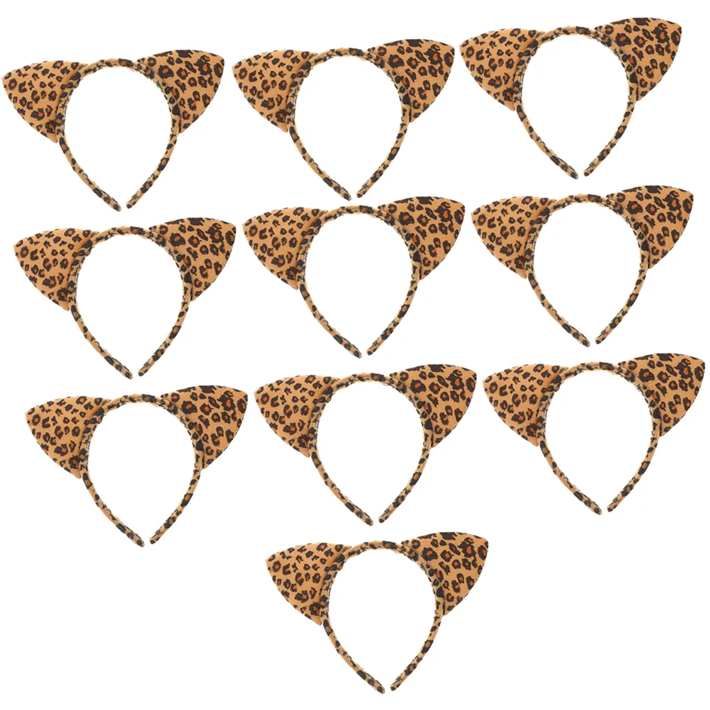 

10 шт. аксессуары для костюма кошки головные повязки из искусственной ткани головной убор для Хэллоуина