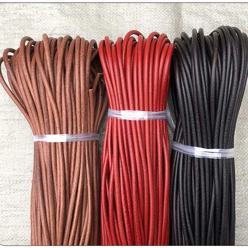 

Мужская круглая веревка из воловьей кожи в средневековом стиле