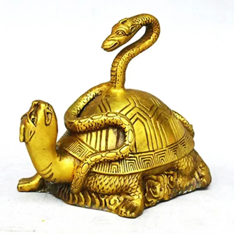 Латунные украшения Сюаньу изысканная бронзовая посуда поделки для дома