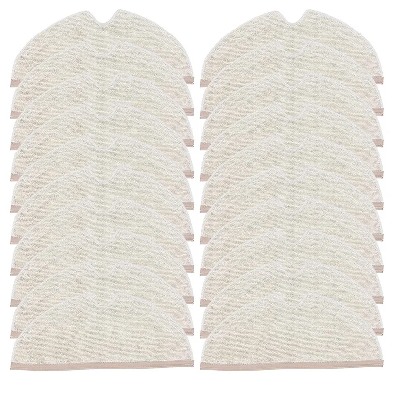 

20 Pcs Mop Cloths Pads For Xiaomi Roborock S5 S50 S51 S55 S6 S6 MAXV S5 MAX Vacuum Cleaner Spare Parts