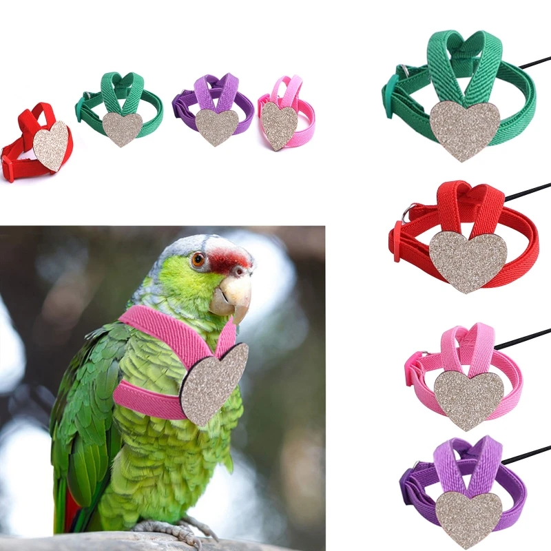 

Parrot Harness and Leash Outdoor Flying Anti-bite Rope for Small Medium Bird Drop Shipping