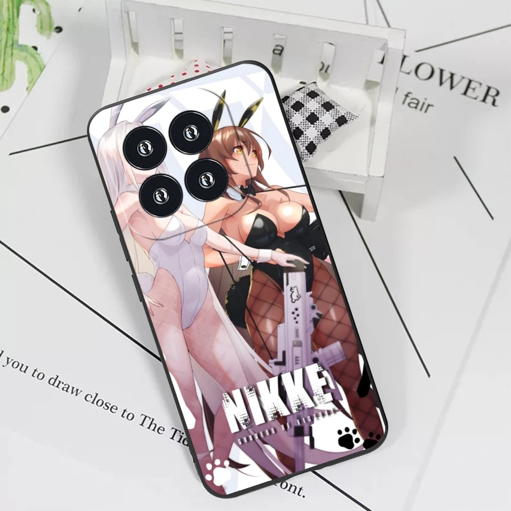 Чехол для мобильного телефона с изображением богини NIKKE Noir Xiaomi 14 13 12 11 10 9 T Ultra Lite Pro