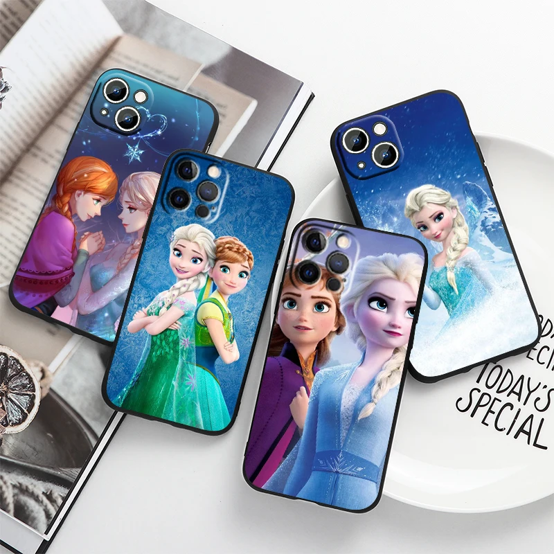 

Disney Princess Aisha Ann For Apple iPhone 14 13 12 11 Pro Max Mini XS Max X XR 6S 6 7 8 Plus 5S SE2020 Soft Black Phone Case