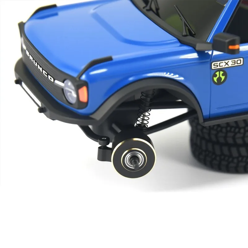 Фото Латунные шарниры с подшипниками для радиоуправляемых машин Axial SCX30 1/30, запчасти для тюнинга №1