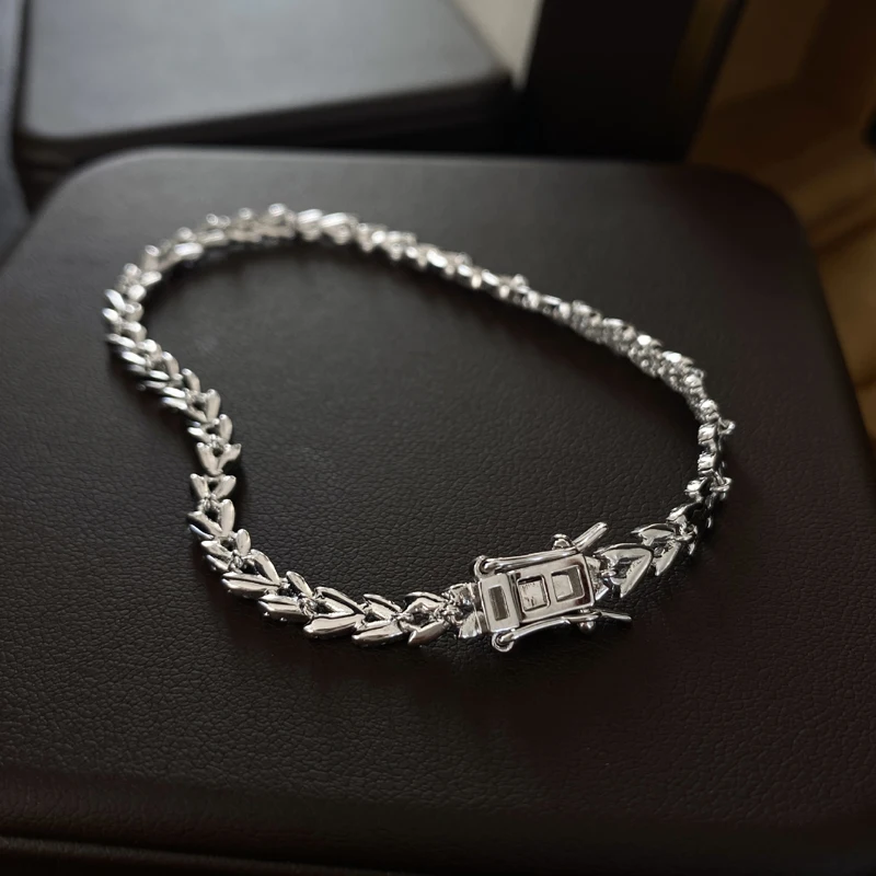 Роскошные ювелирные изделия Knobspin из 100% стерлингового серебра 925 пробы для