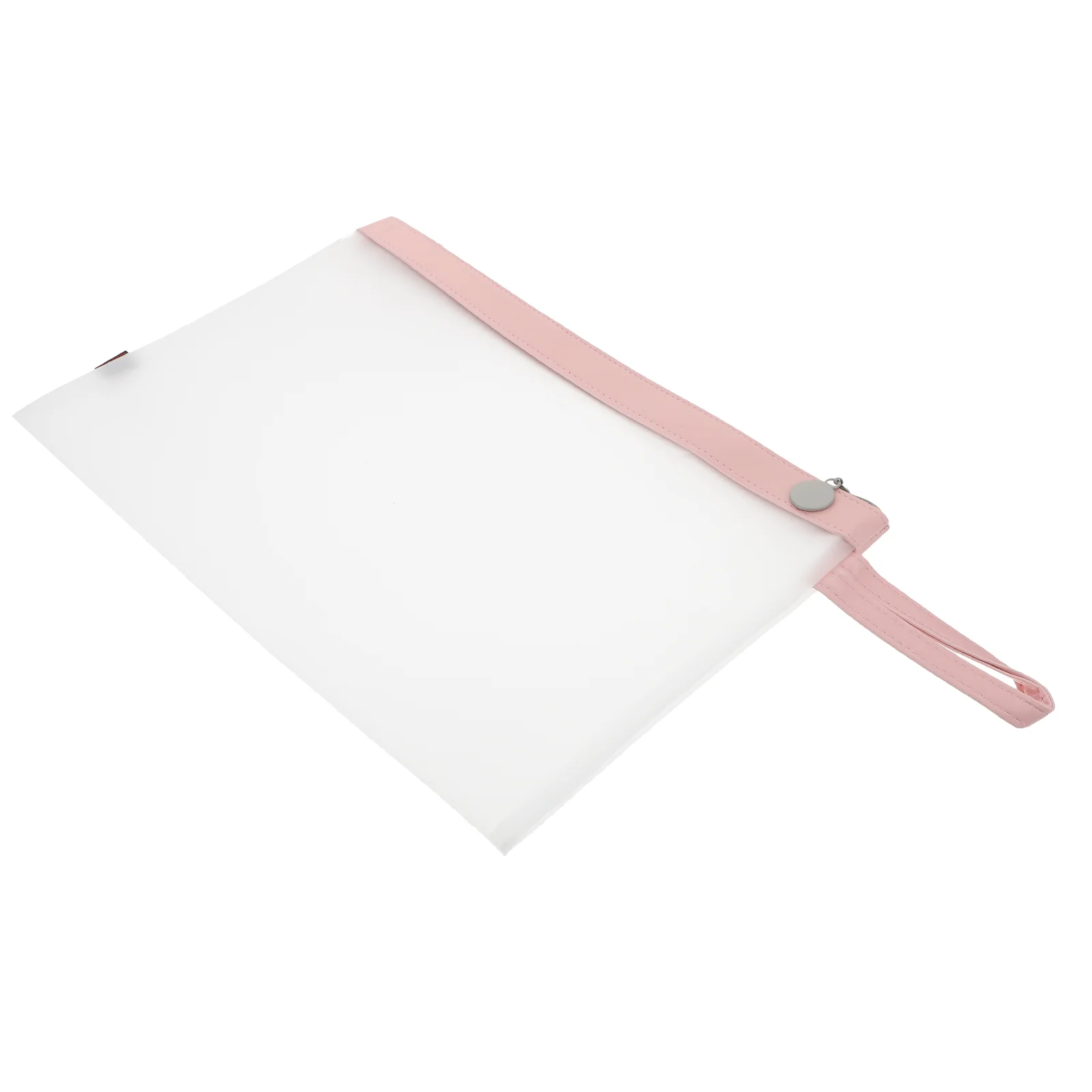 

1pc Waterproof Gauze Zipper File Bag Office File Bag Documents Pouch Zipper Bag