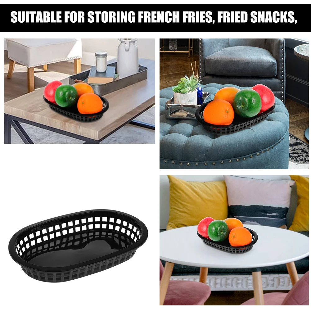 24 шт. корзина для гамбургеров с картофелем фри контейнеры еды поднос держателя