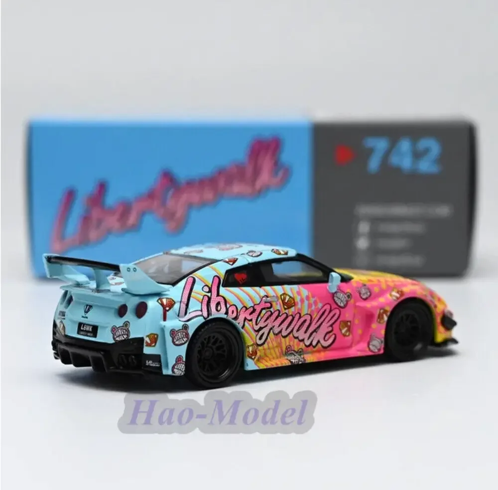 MINIGT 1/64 для LB-Silhouette WORKS GT 35GT RR LBWK модель автомобиля из сплава литая под давлением