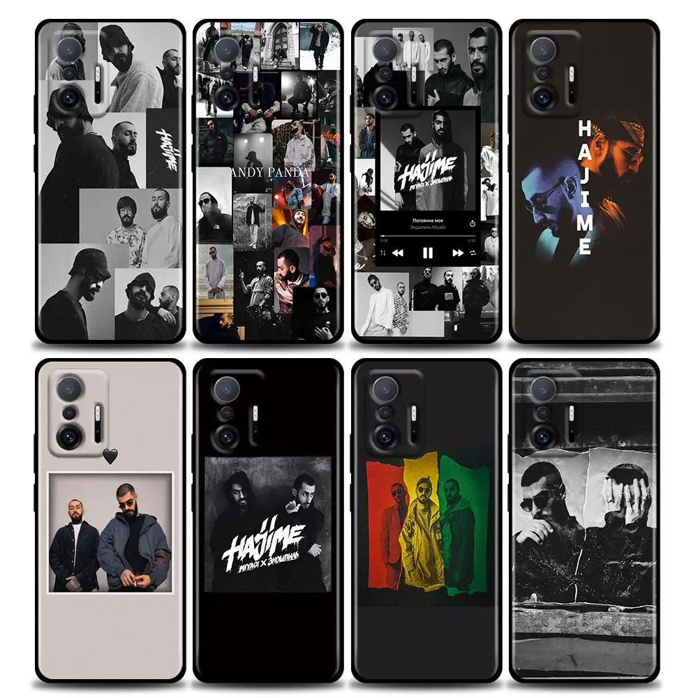 

Phone Case for Xiaomi Mi 11i 12 12X 11 11X 11T Case Poco X3 NFC M3 Pro F3 GT M4 Silicone Cover Singer Hajime MiyaGi Andy Panda