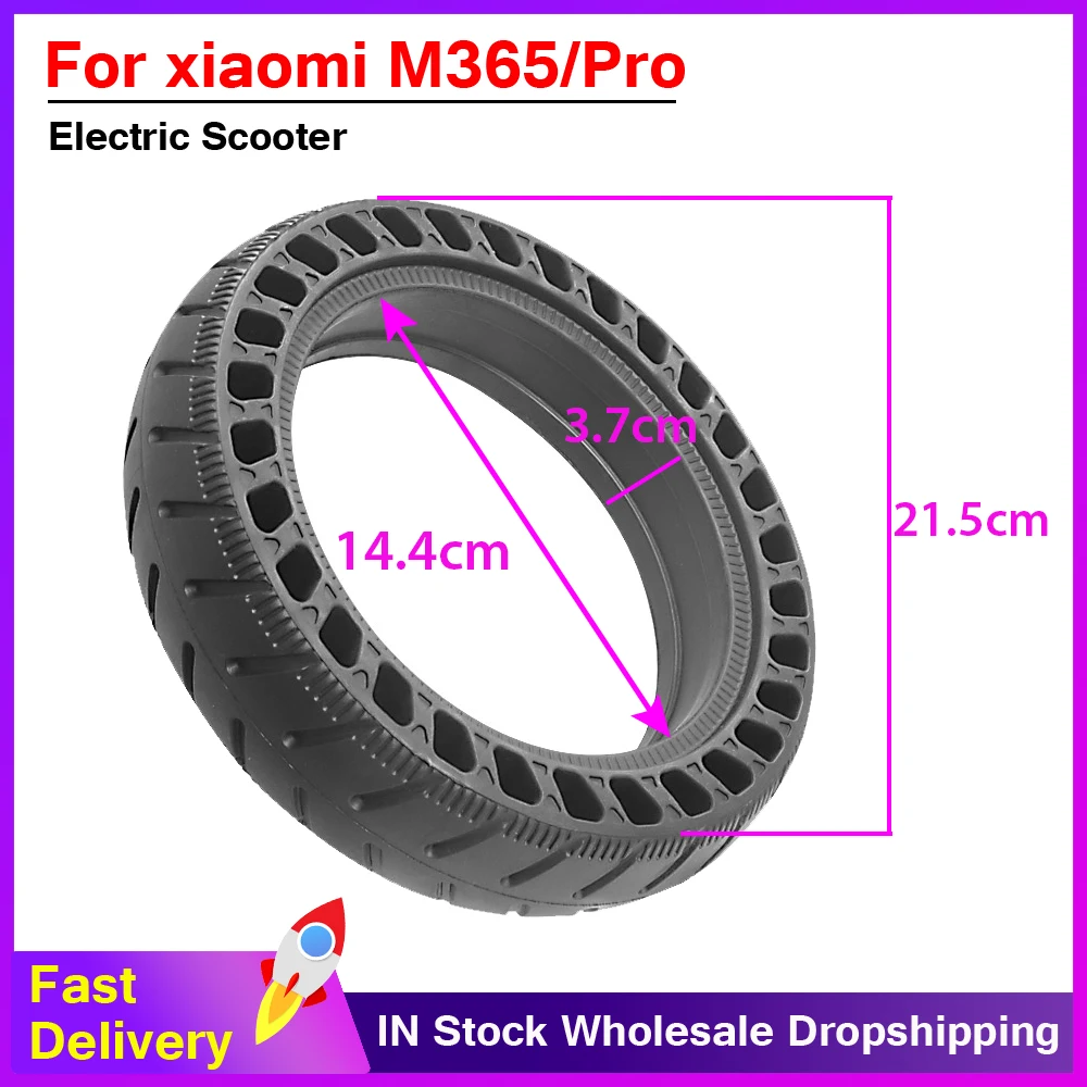 

Electric Scooter tire Durable 8 1/2*2 Inner Tube Front Rear Millet Wear Solid Tire For Xiaomi M365 Pro Pro21S Rubber 8.5 inches