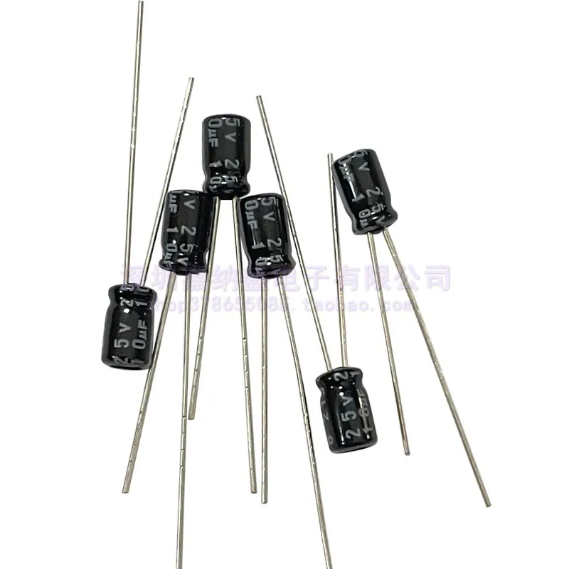 

50Pcs/lot original Japanese electrolytic capacitor 25V 10UF 4x7mm MS7 series capacitor