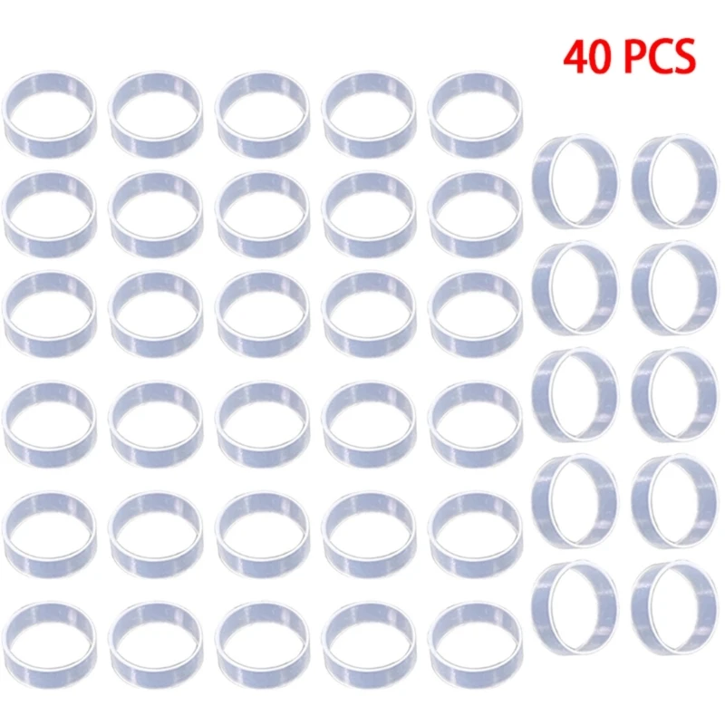 

R91A 40pcs Handle-Rocker Protections Rings for PS3/Steam Deck/ Repair
