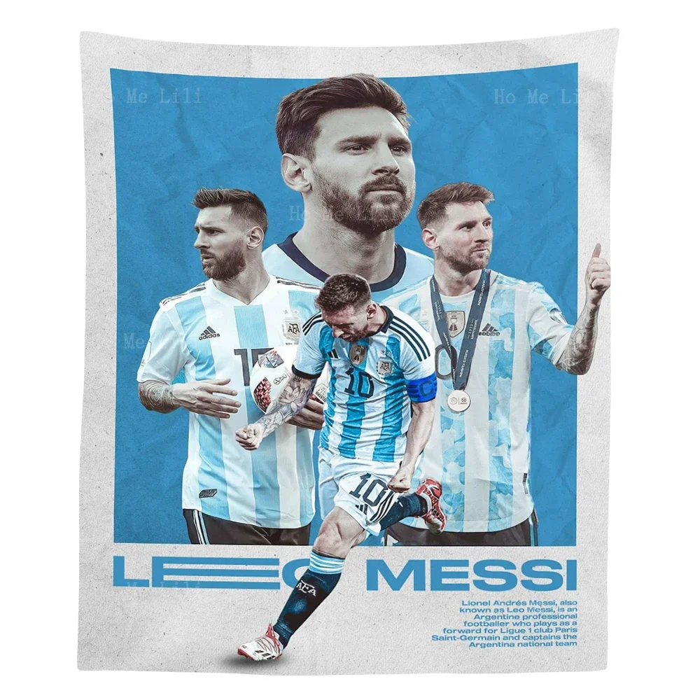 Футболист с Месси Аргентина Лучшие идеи для подарков постер изображением