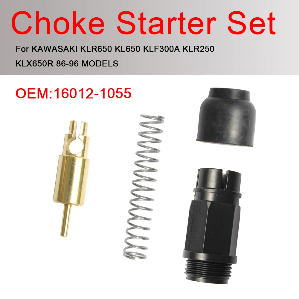 

Стартовый набор плунжеров дросселя карбюратора для KAWASAKI KLR650 KL650 KLF300A KLR250 KLX650R 86-96 МОДЕЛИ 16012-1055