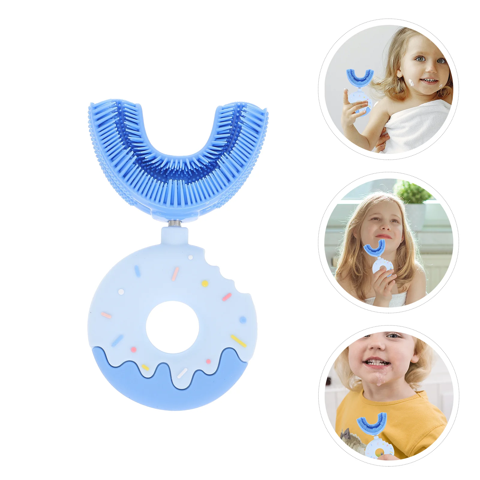 

Детский силиконовый гель для чистки Рот малыша ручной U-образный