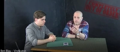 

Completely Out of Order:Ben Blau's Vindicator-Magic tricks