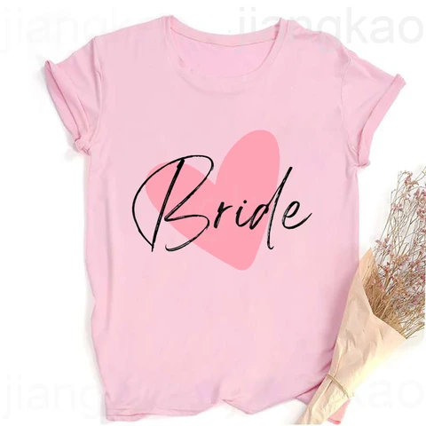 Рубашки для невесты с принтом сердца, футболка для девичника невесты, семейная футболка для девичника, наряд для подружки невесты