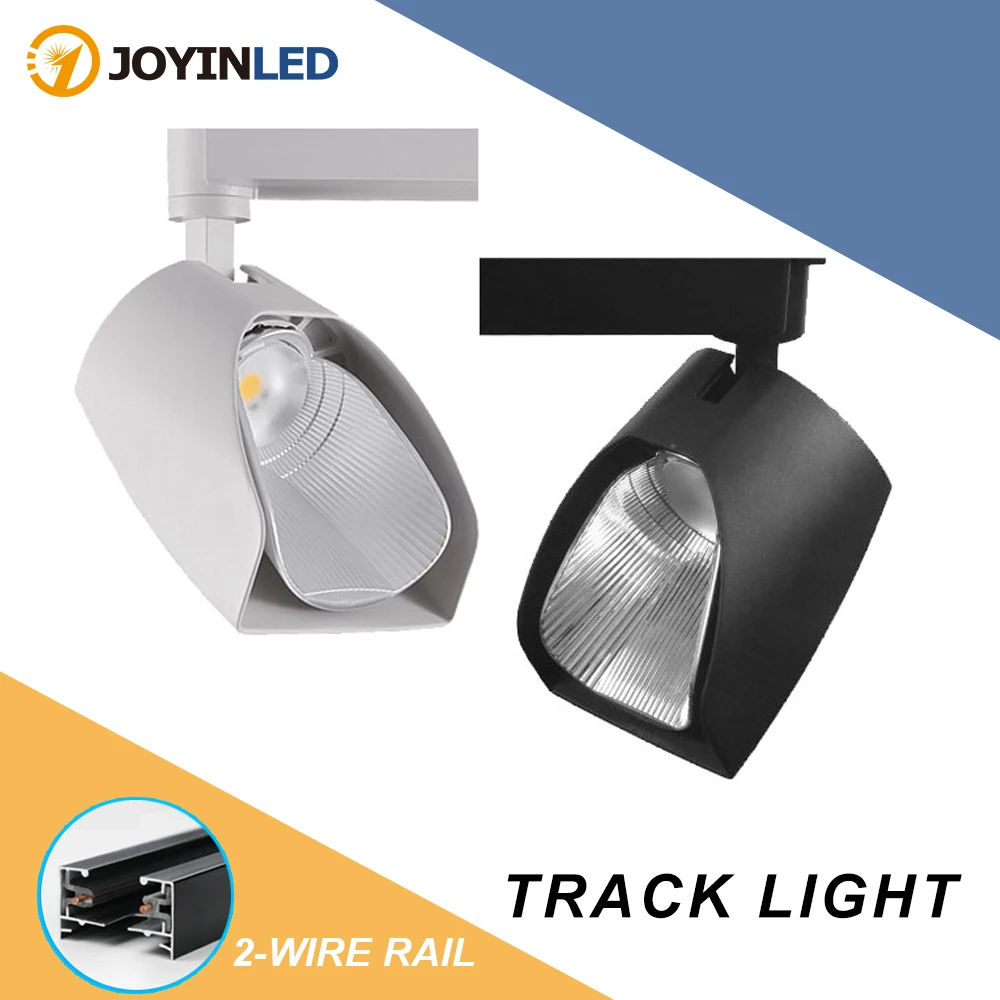 

Led Track Light Spotlights 220V Aluminum COB Track Lamp 25W 35W Spot Led Rail Lighting For Home Clothing Shop Store