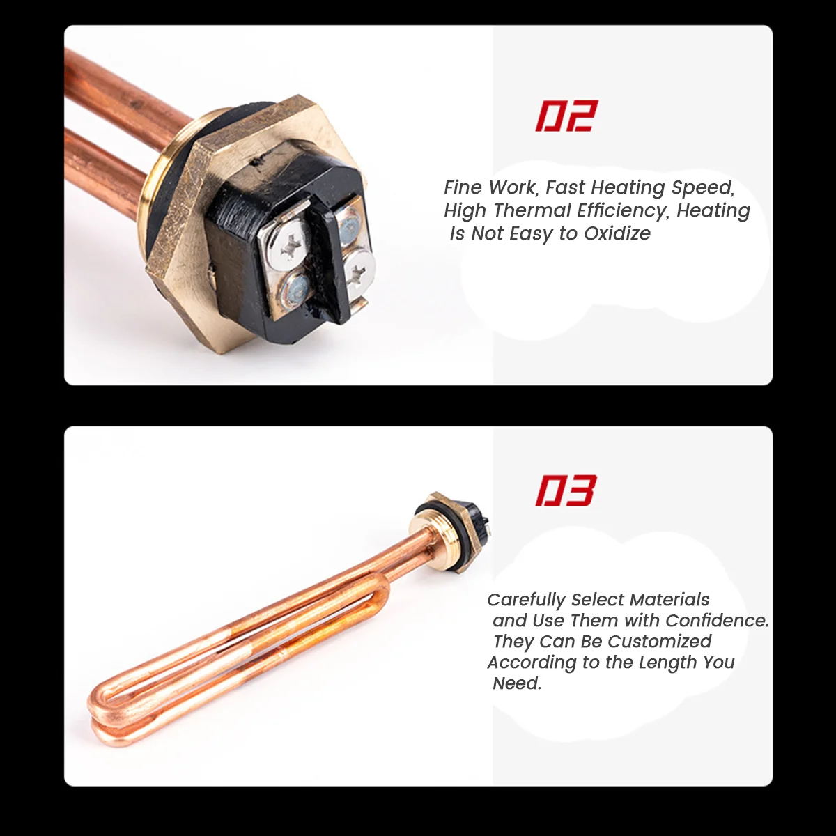 2 упаковки водонагревателя HE 55220 подходит для Ecosmart ECO POU 6 8 11 электрический