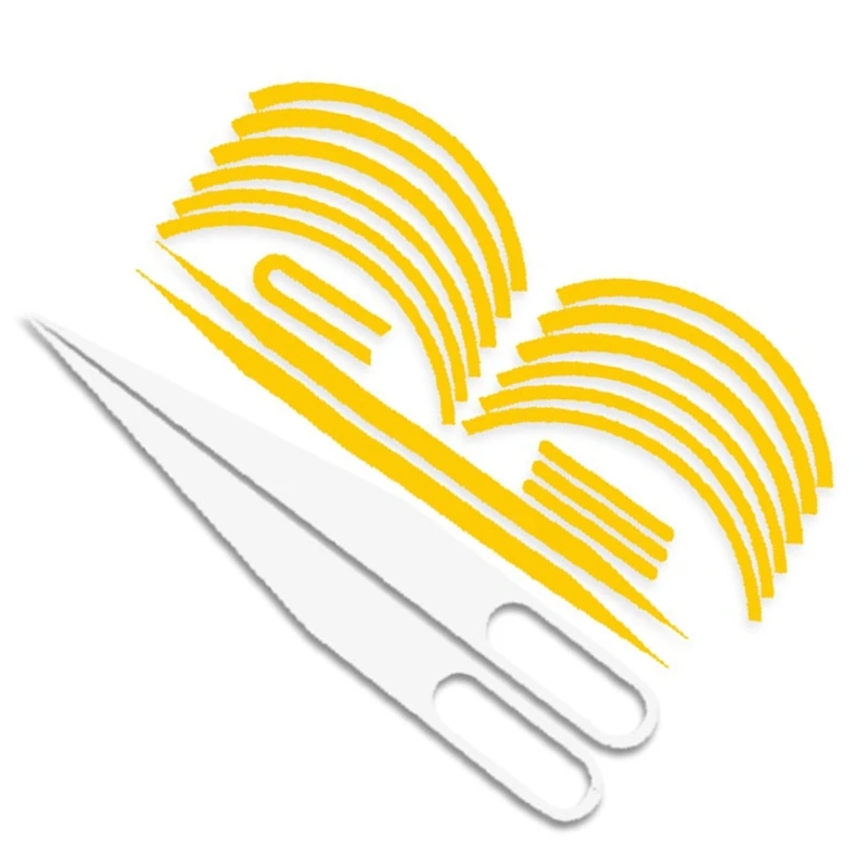 Ступица колеса электрического скутера Защитная светоотражающая наклейка Ночная