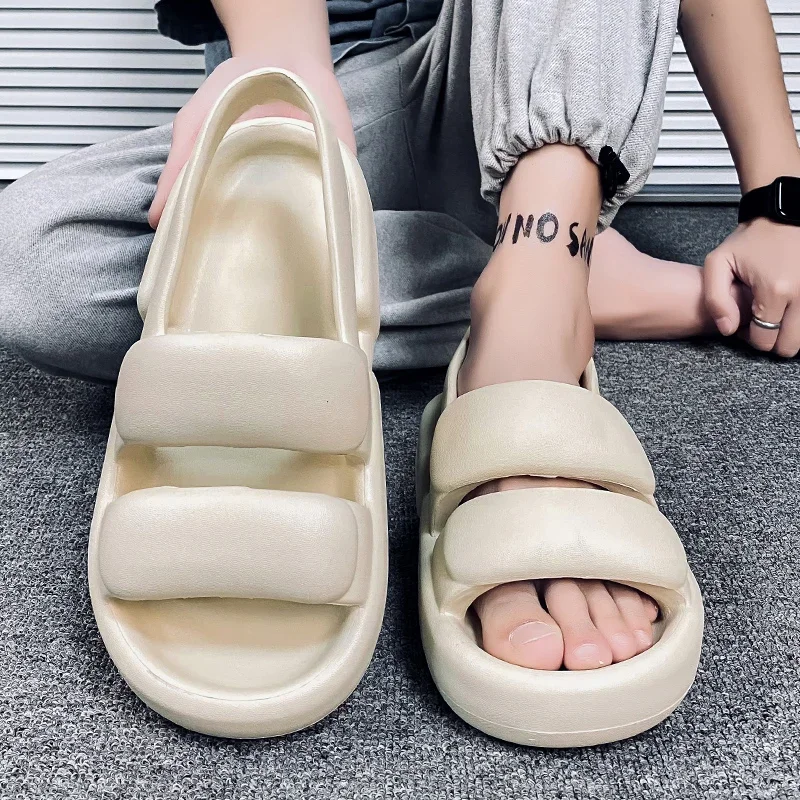 

Men Shoes EVA Soft Mens Sandals Thick Soled Beach Shoes Men Breathable Casual Shoes Man Tenis Luxury Shoes Male Vulcanized Shoes
