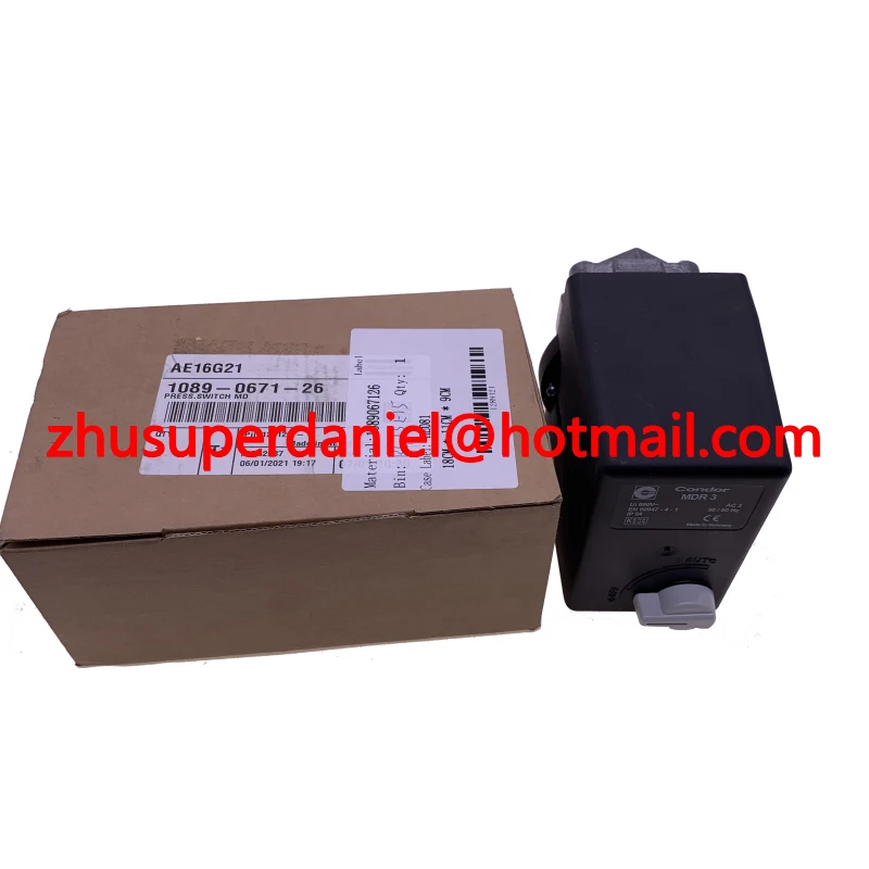 1089067126 genuine PRESS.SWITCH MDR3/25 RM Condor brand pressure switch for AC compressor | Pneumatic Parts