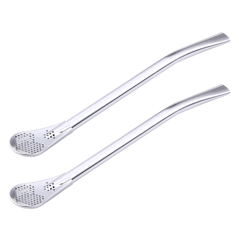 

2 шт., трубочки для чая, из нержавеющей стали