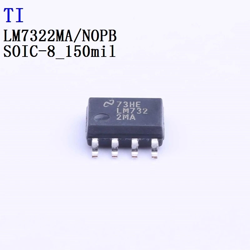 

5PCS LM7322MA LM7322MAX LM7332MAX LM741CN LM8261M5 TI Operational Amplifier