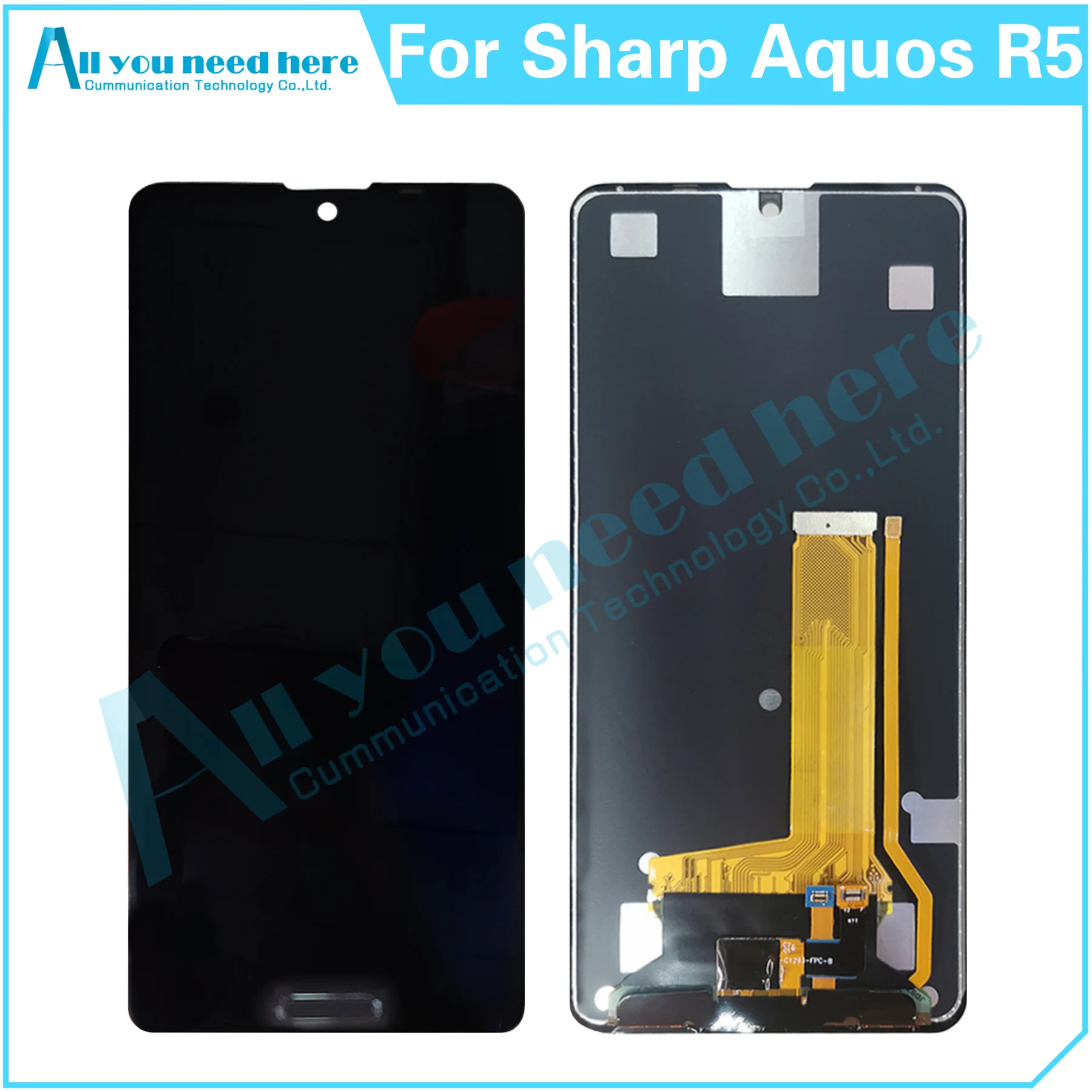 100% Протестировано для Sharp Aquos R5 LCD дисплей кодирующий преобразователь сенсорного экрана в сборе запасные части для замены