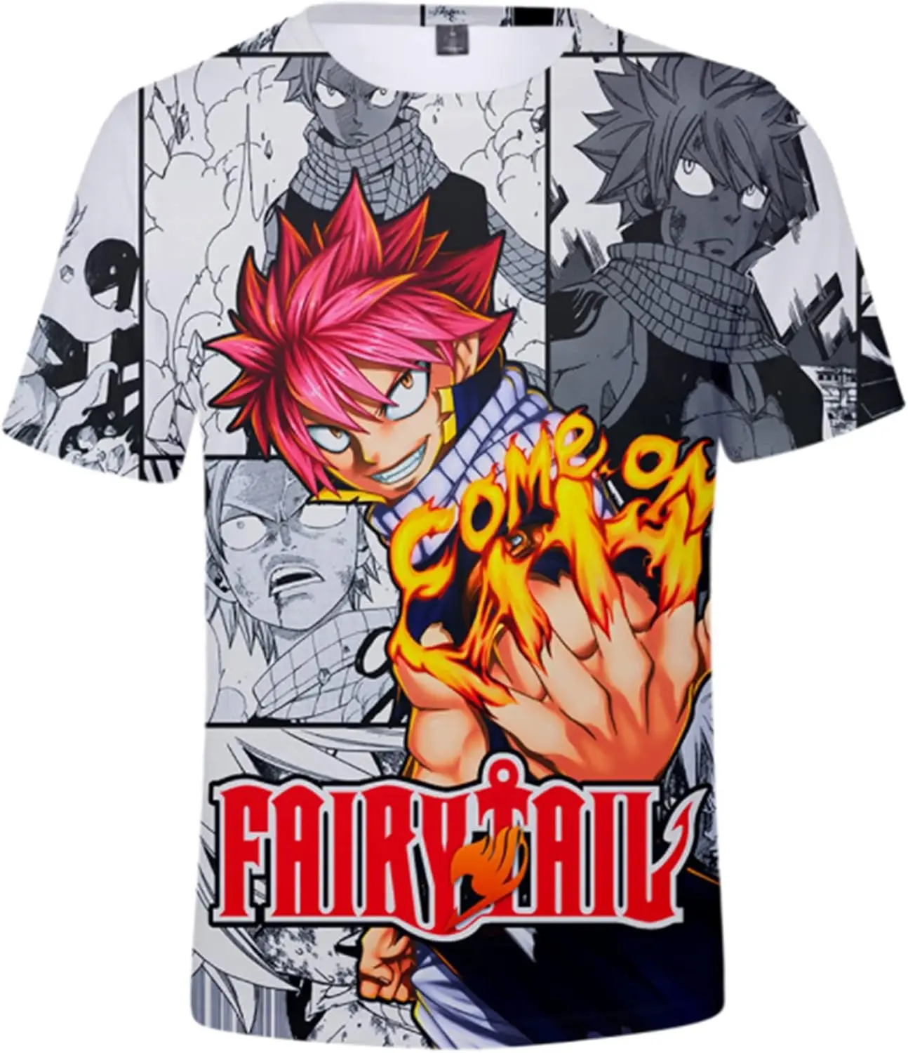 Футболка с короткими рукавами и 3D принтом Семь смертных грехов мужские женские