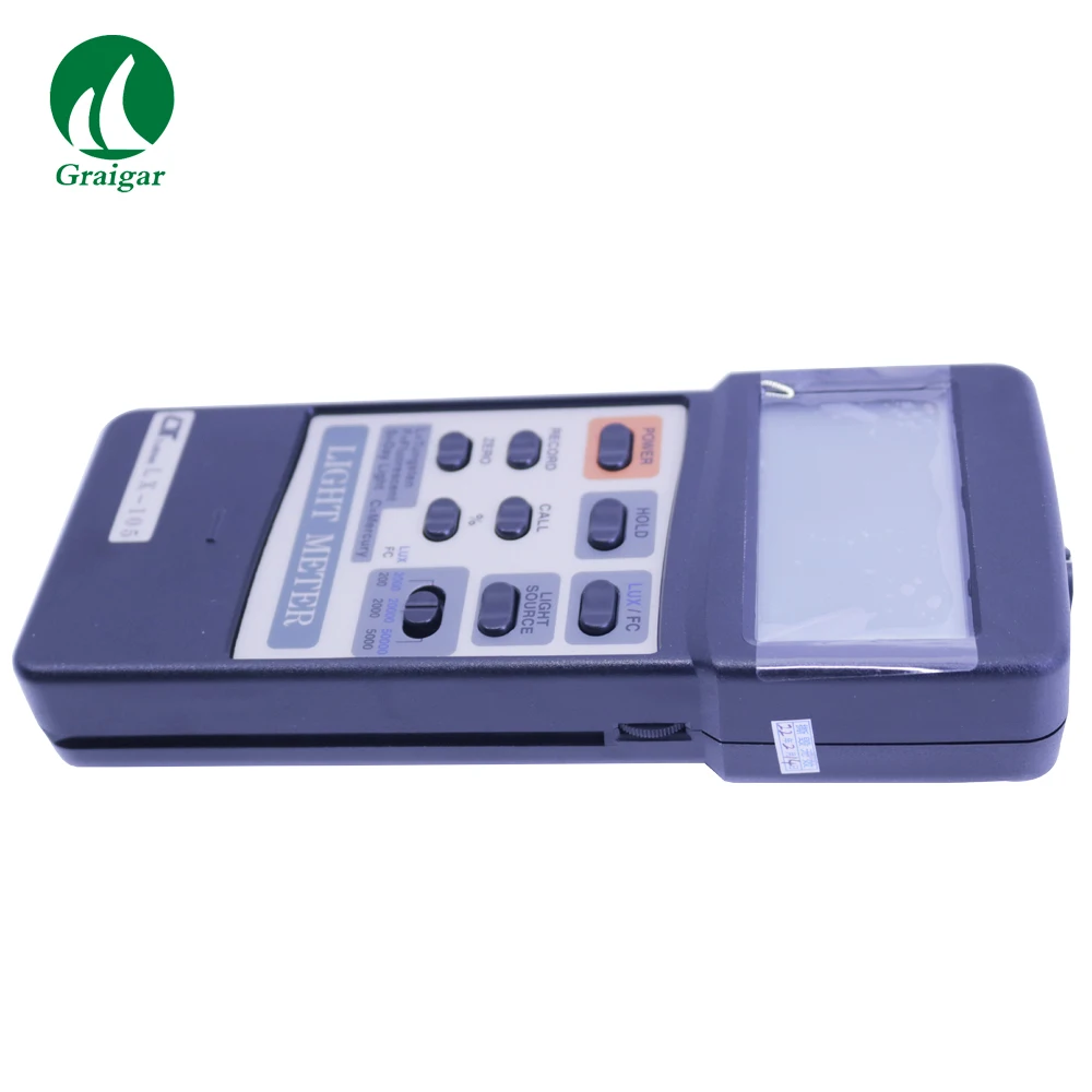 Lutron LX-105 Digital светильник Lux Meter Range 2000/20000/50000 с RS-232 Out