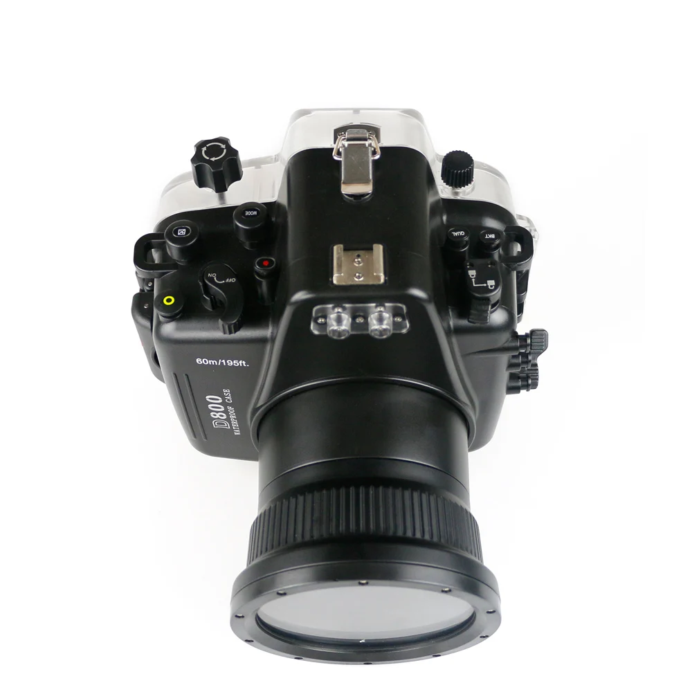 Водонепроницаемый корпус камеры для подводного плавания Nikon D800 105 мм сумка