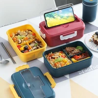 microwave lunch bag wheat straw dinnerware food storage container wheat straw material children school office portable bento box