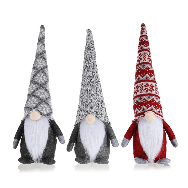 

Christmas Gnomes Plush Decorations,Home Table Elf Faceless Gnome Ornaments