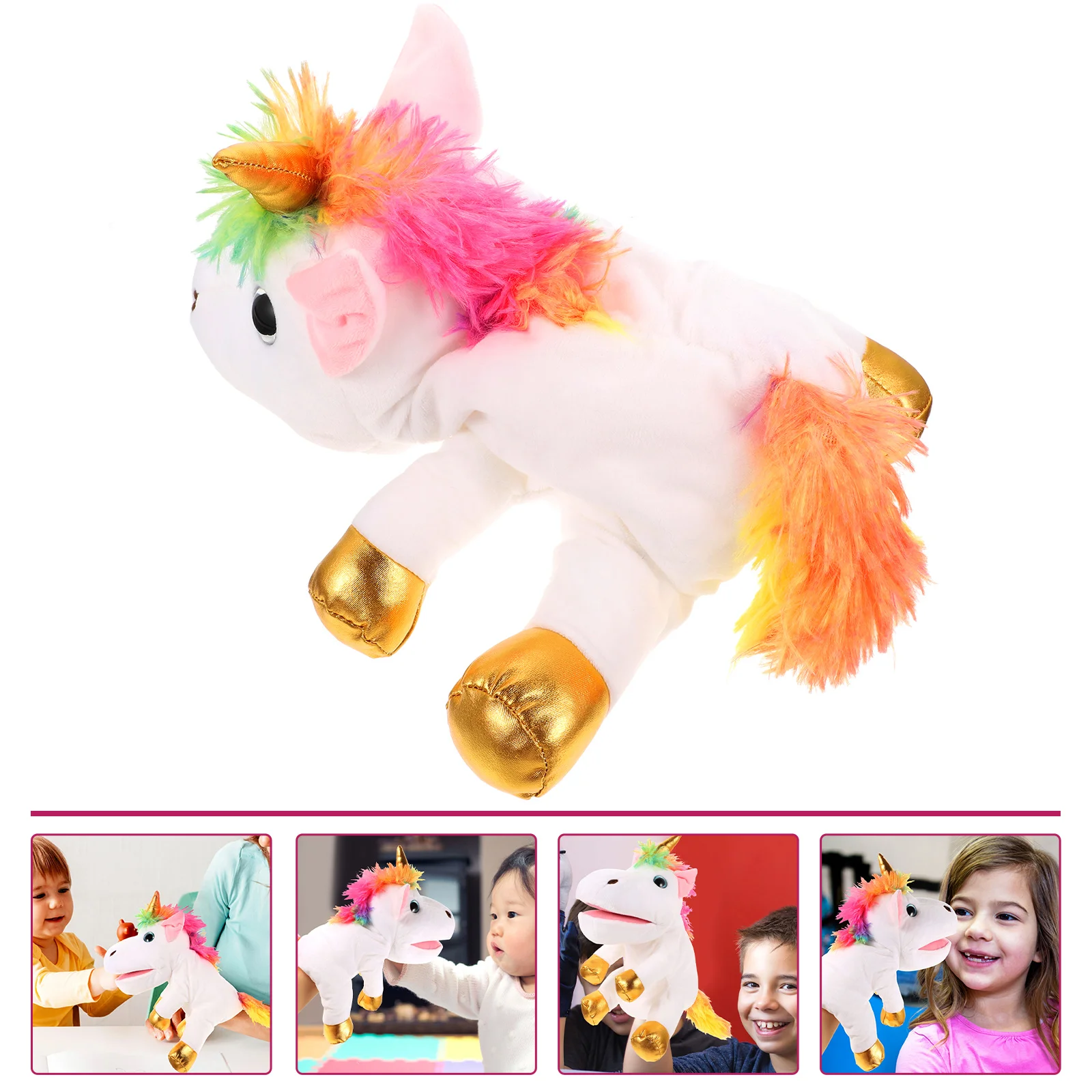 

Creative Educational Cartoon Toy Children Hand Toy Children Hand Puppet Decorative Puppet for Kids Story Telling Educational