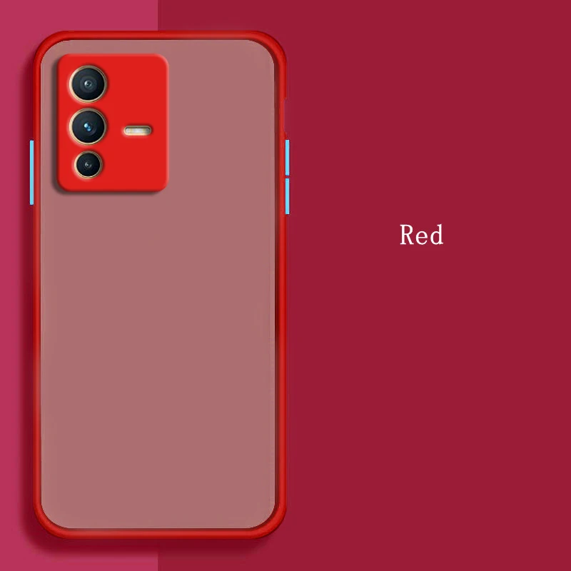 For Vivo S12 Pro Case For e Vivo S12 S10 Pro V21E V21 V20 V17 Y21 Y50 Cover Silicone Matte Translucent Shockproof Bumper Coque