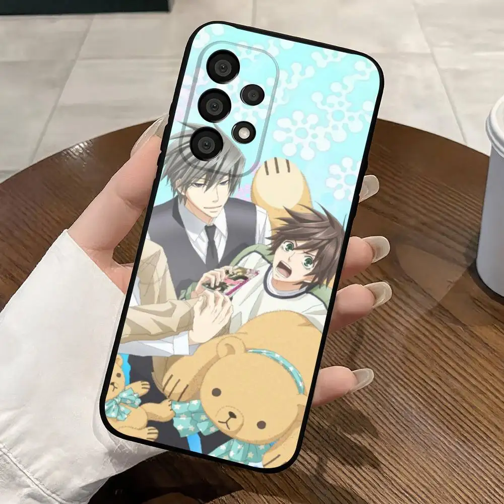 Фото Черный защитный чехол Sekai Ichi Hatsukoi для Samsung S26 25 24 23 22 21 20 10 10E Plus FE Ultra Note, мягкий чехол №3