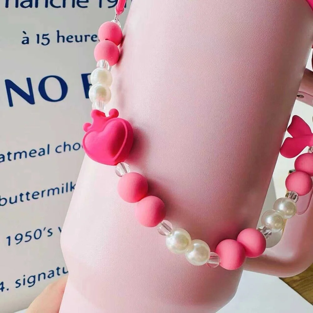 Милые аксессуары с ремешком в виде банта для Стэнли Кубок 40/30 унции держатель