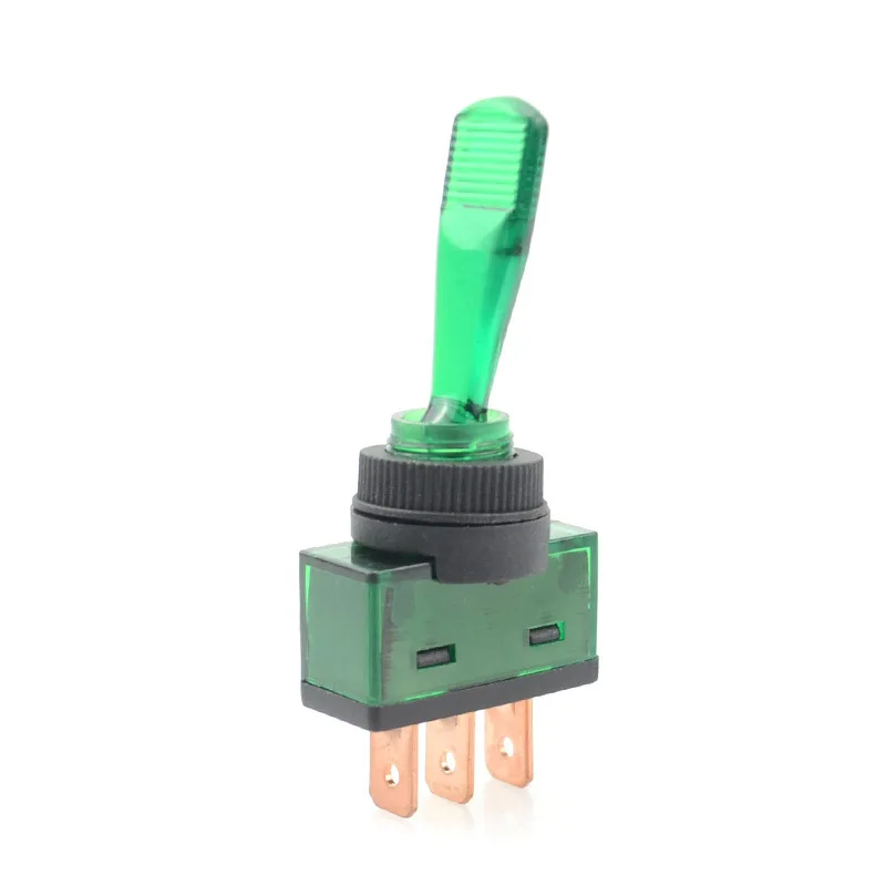 Переключатель SPST с 3 контактами и длинной ручкой 20 А 12 в пост. Тока/24 Тока