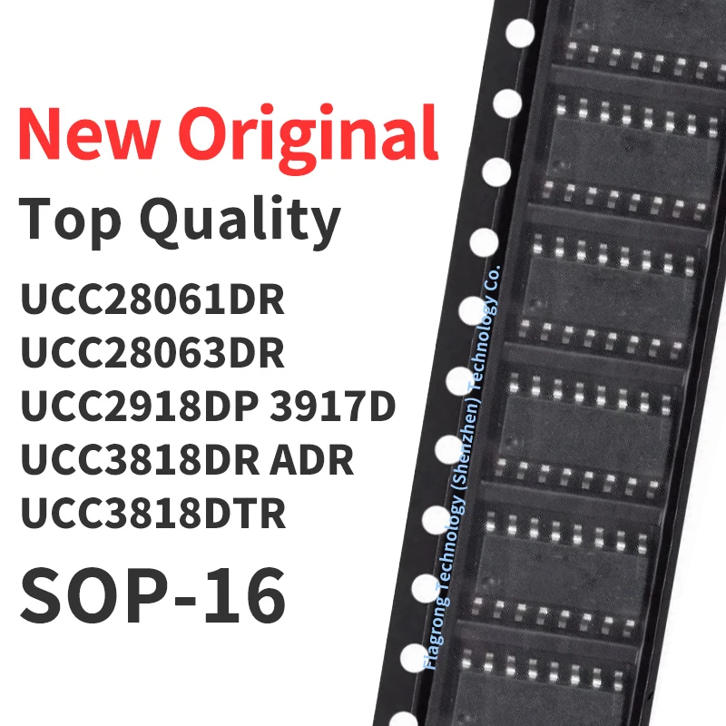 Чип UCC28061DR UCC28063DR UCC2918DP UCC3917D UCC3818DR ucc3818адr UCC3818DTR SOP-16, новый оригинальный чип IC, 10 шт.