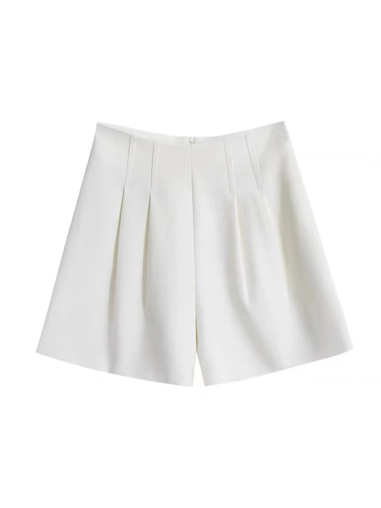 Женские шорты летние модные повседневные с высокой талией А-силуэт модель 2022