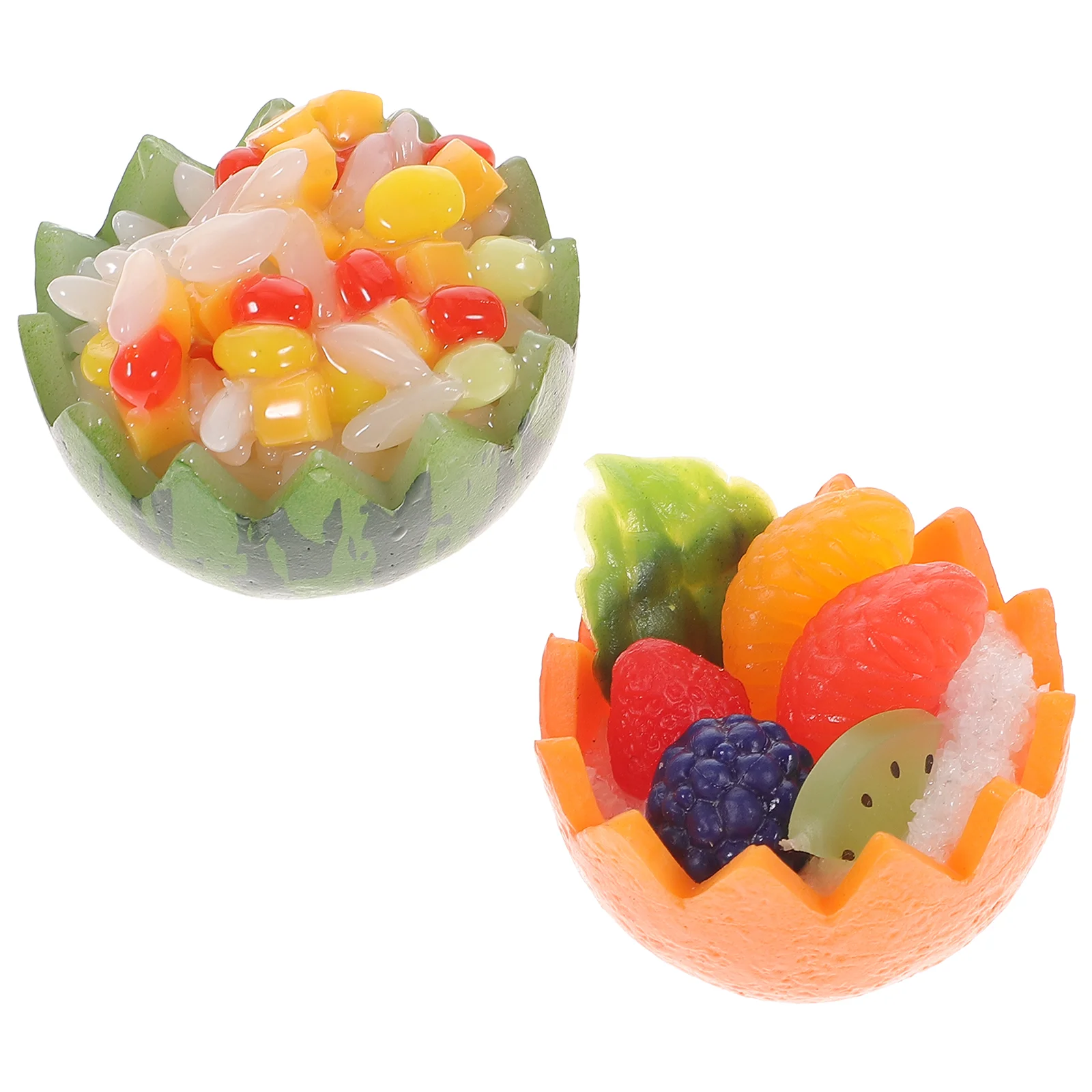

Fruit Fakeartificial Model Toysplay Props Decoration Pretend Dessert Watermelon Cake Miniature Mini Simulation Decor Mango