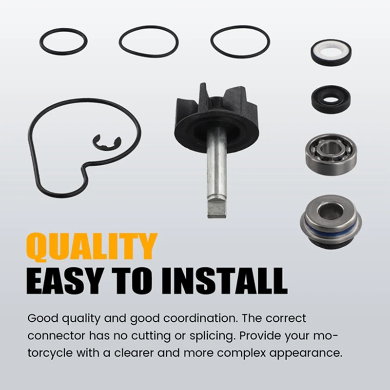 Ремонт мотоциклетного водяного насоса фотосессия для Suzuki Burgman125 400 Tianlang 250 AN400